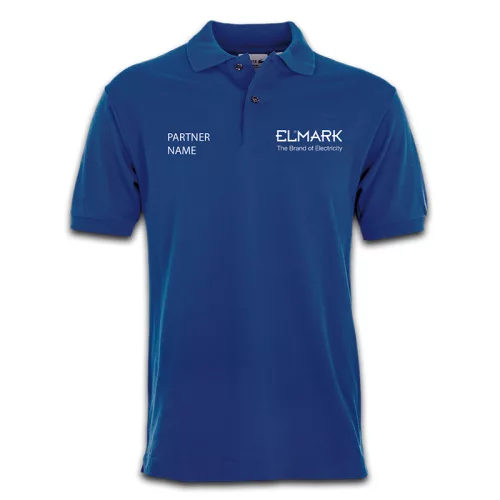 ELMARK T-SHIRT WITH COLLAR XL