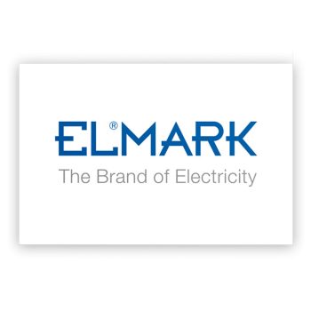 WINDOW STICKER ELMARK THE BRAND OF ELECTRICITY 120