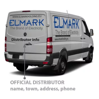 ELMARK VAN STICKER 1550x435mm