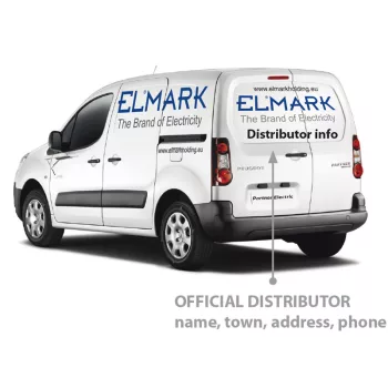 ELMARK MINIVAN STICKER 1000x300mm