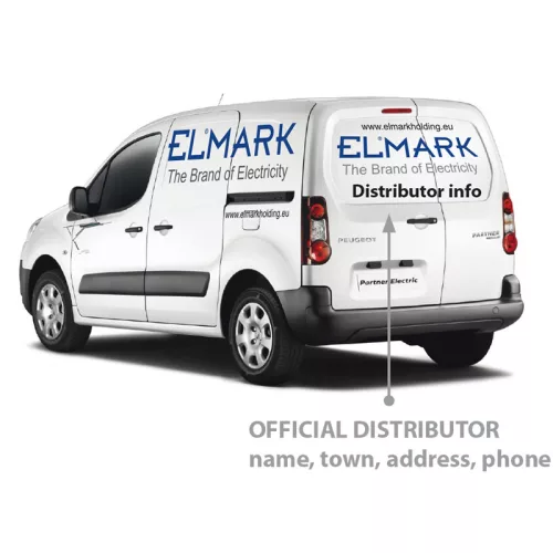 ELMARK MINIVAN STICKER 1000x300mm