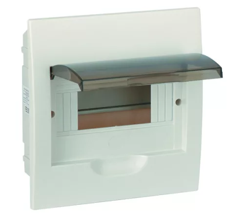 PLASTIC DISTRIBUTION 4 WAY BOX BUILT-IN MOUNTING