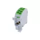 TERMINAL BLOCK FOR DIN RAIL 2X16MM2/2X25MM2, GREEN