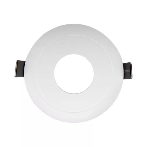 PLASTIC DOWNLIGHT ROUND IN MIDDLE D90mm WHITE