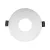 PLASTIC DOWNLIGHT ROUND IN MIDDLE D90mm WHITE