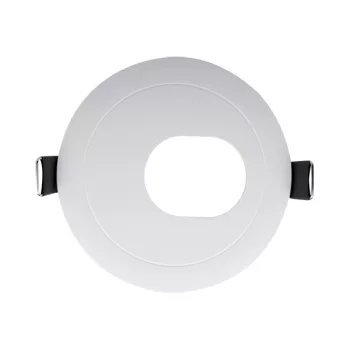 PLASTIC DOWNLIGHT ROUND IN ONE SIDE D90mm WHITE