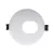 PLASTIC DOWNLIGHT ROUND IN ONE SIDE D90mm WHITE