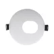 PLASTIC DOWNLIGHT ROUND IN ONE SIDE D90mm WHITE