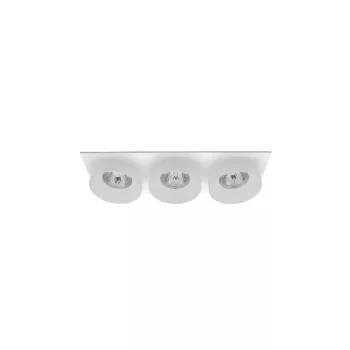   ELMARK Sa-045/3 Spot Lámpatest 3Xgu5.3 Négyzet Fehér/Fehér