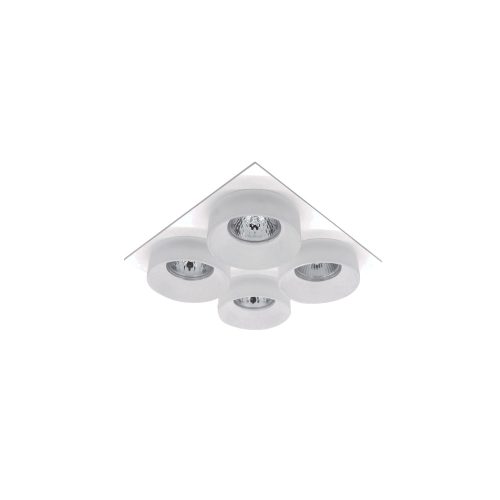 ELMARK Sa-045/4 Spot Lámpatest 4Xgu5.3 Négyzet Fehér/Fehér