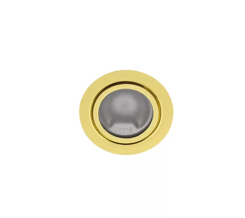 SIM-5 CABINET SPOTLIGHT GOLD FOR 12V JC HALOGEN LAMP