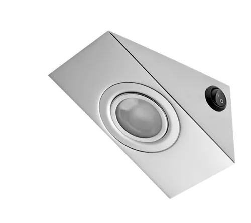 SIM-155K CABINET SPOTLIGHT CHROME FOR 12V JC HALOGEN LAMP
