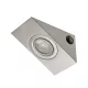 SIM-155K CABINET SPOTLIGHT SATIN NICKEL FOR 12V JC HALOGEN LAMP