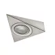 SIM-255 CABINET SPOTLIGHT SATIN NICKEL FOR 12V JC HALOGEN LAMP