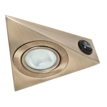 DOWNLIGHT SIM-255K WITH KEY ANTIQUE BRASS