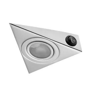 SIM-255K CABINET SPOTLIGHT CHROME FOR 12V JC HALOGEN LAMP