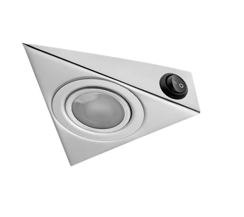 SIM-255K CABINET SPOTLIGHT CHROME FOR 12V JC HALOGEN LAMP