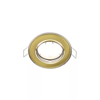 SA-91 SPOTLIGHT SATIN GOLD/CHROME FOR 12V MR16 LAMP