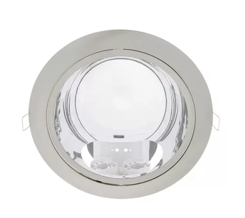 GL202 DOWNLIGHT SATIN NICKEL 2XG24