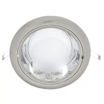 GL205 DOWNLIGHT SATIN NICKEL 2XG24