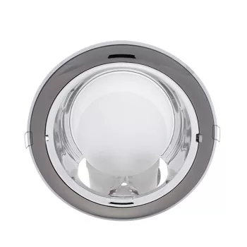 GL206E DOWNLIGHT GRAPHITE/CHROME 2XE27