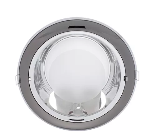 GL206E DOWNLIGHT GRAPHITE/CHROME 2XE27