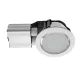 GL102-5" DOWNLIGHT FOR BATHROOM IP 44, WHITE 2XG24