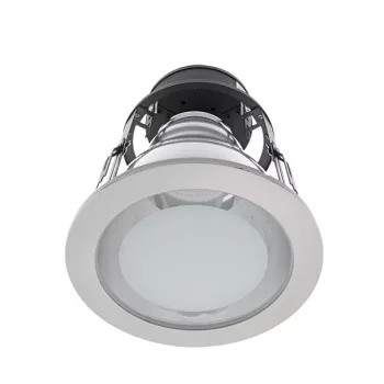 GL120E DOWNLIGHT FOR BATHROOM IP 44, SATIN NICKEL 1XE27