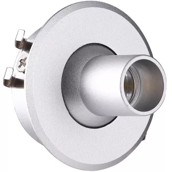 EL-CF03 LED CABINET LIGHT 12V/1W 4000K D39MM, SI.