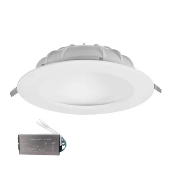 INDIRECT LED DOWNLIGHT 12W 230V 4000К D150mm+EMERGENCY KIT