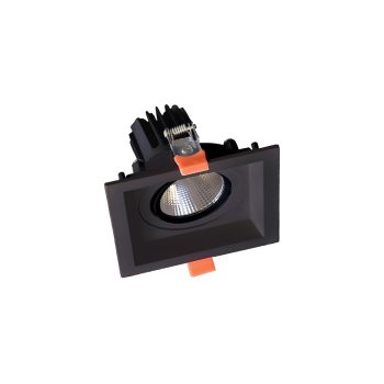 ELMARK Square Led Movable Spot Light 15W 230V 4000K Black