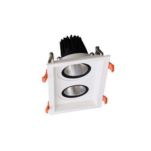 ELMARK Double Led Movable Spot Light 2X15W 230V 4000K White