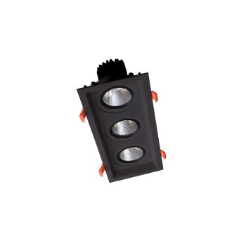 ELMARK Triple Led Movable Spot Light 3X15W 230V 4000K Black