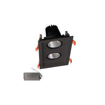   ELMARK Double Led Spot Light 2X30W 230V 4000K Bl+Emergency Kit