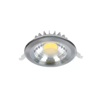 RDLCOB LED DOWNLIGHT 10W 4000K-4300K 230V SATIN NICKEL