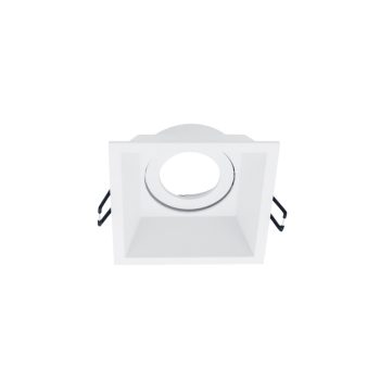 ELMARK Recessed Square Down Light El-259Sq Gu10 White
