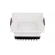 EL-6226 RECESSED SQUARE LED DOWNLIGHT 12W 3000K+EM