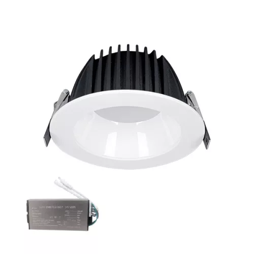 LED DOWNLIGHT SMD 35W 230V 3000K WHITE+EMERGENCY KIT