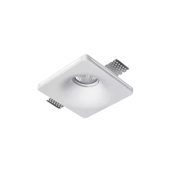 ELMARK Gypsum Spotlámpa Négyzet Gu10 100X100