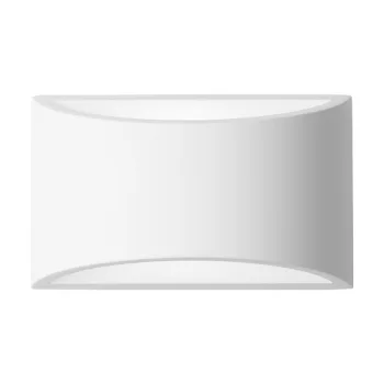 GYPSUM WALL LAMP E27 300x165x120 SURFACE