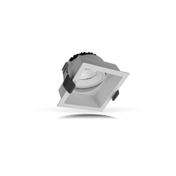 ELMARK Led Down Light 18W, 4000K, 60° Deep Square Dimmable