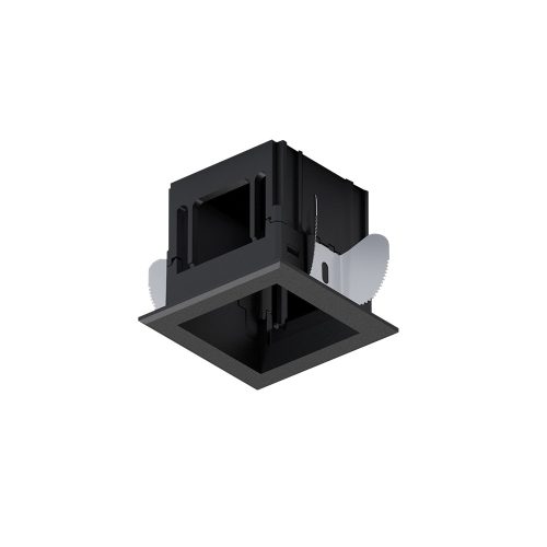 ELMARK Modena 1 Module Recessed Box With Frame Black