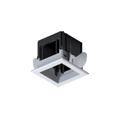 ELMARK Modena 1 Module Recessed Box With Frame White