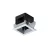 ELMARK Modena 1 Module Recessed Box With Frame White