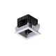 ELMARK Modena 1 Module Recessed Box With Frame White