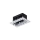 ELMARK Modena 2 Module Recessed Box Without Frame