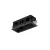 ELMARK Modena 3 Module Recessed Box With Frame Black