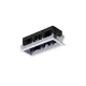 ELMARK Modena 3 Module Recessed Box With Frame White
