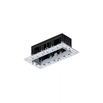 ELMARK Modena 3 Module Recessed Box Without Frame