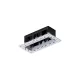 ELMARK Modena 3 Module Recessed Box Without Frame